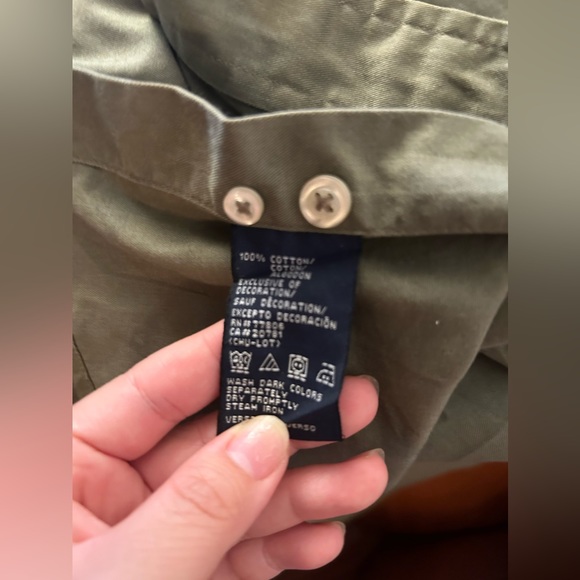 Tommy Hilfiger Men’s Dark Green Long-Sleeved Shirt - Picture 3 of 7